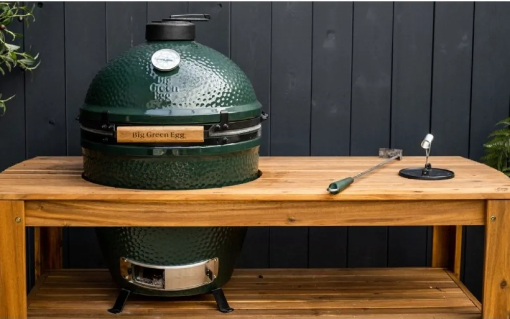 stół eukaliptusowy big green egg